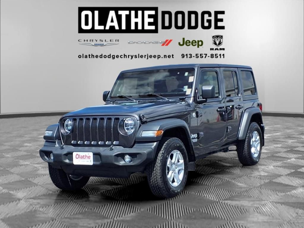 Used 2021 Jeep Wrangler Unlimited Sport image 1
