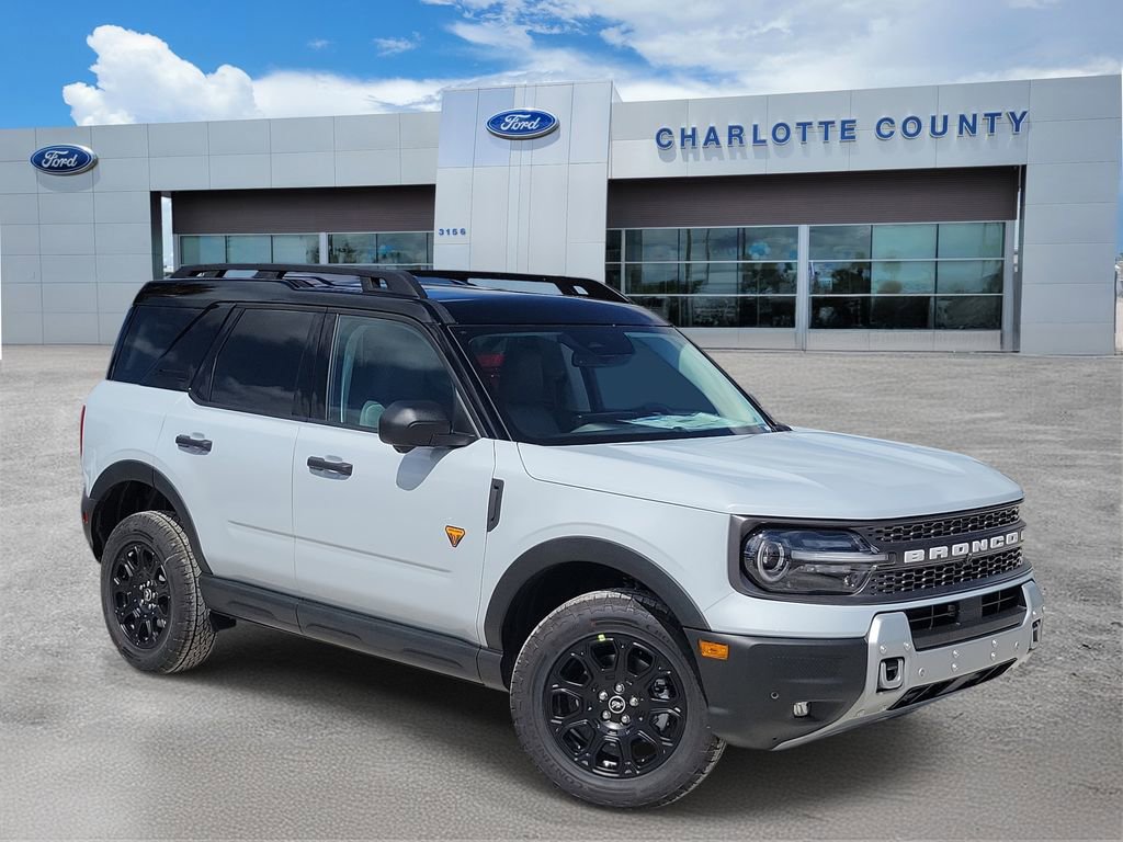 New 2026 Ford Bronco Sport Badlands w/ Badlands Tech Package AWD/4WD 360° Tour
