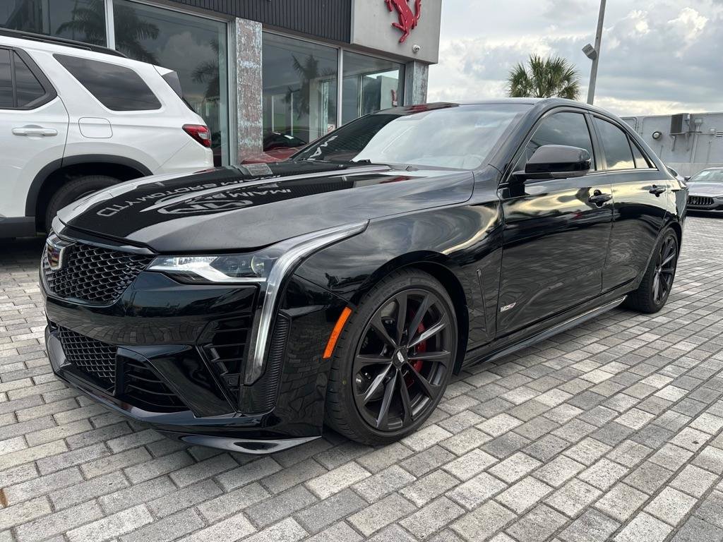Used 2024 Cadillac CT4 V Blackwing w/ Driver Assist Package RWD image 3