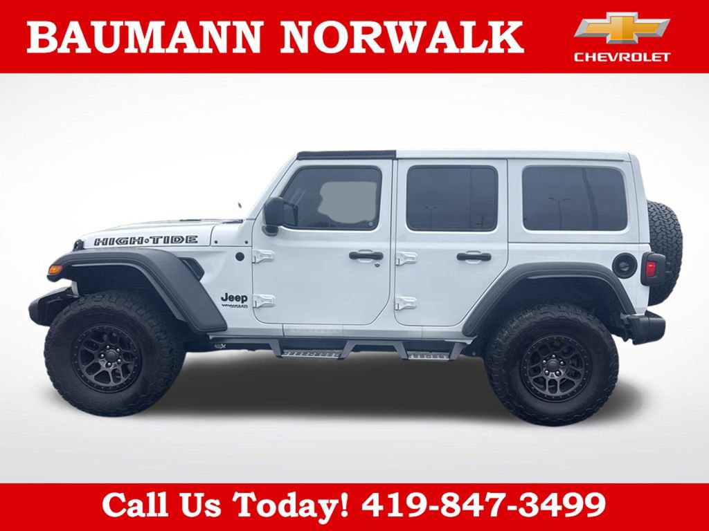 Used 2022 Jeep Wrangler Unlimited Sport AWD/4WD image 2