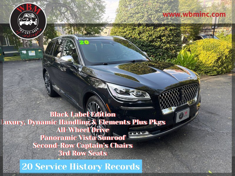 Used 2020 Lincoln Aviator Black Label w/ Dynamic Handling Package AWD/4WD image 1