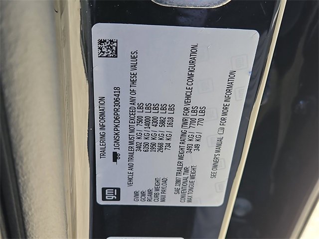 Used 2023 Chevrolet Tahoe Z71 w/ Luxury Package image 30