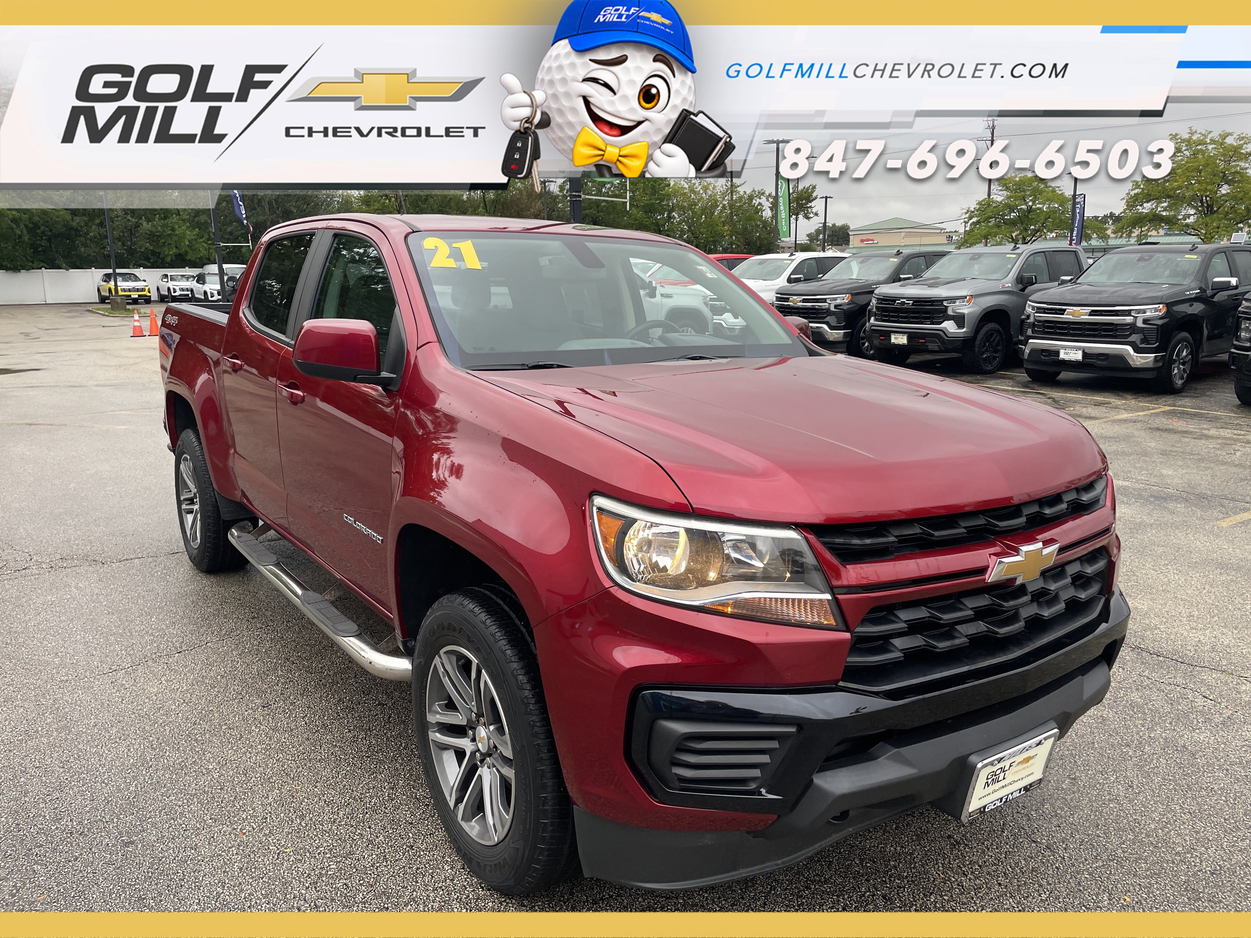 Used 2021 Chevrolet Colorado W/T w/ Custom Special Edition AWD/4WD image 4