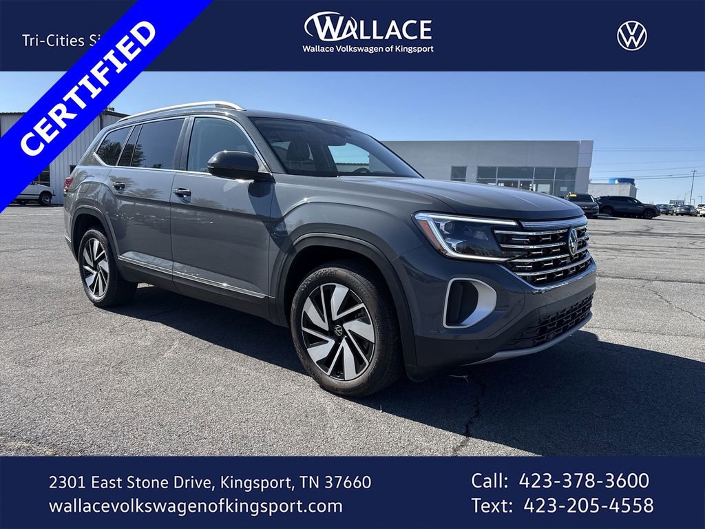 Certified 2025 Volkswagen Atlas SEL