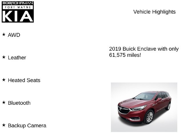 Used 2019 Buick Enclave Essence AWD/4WD image 8