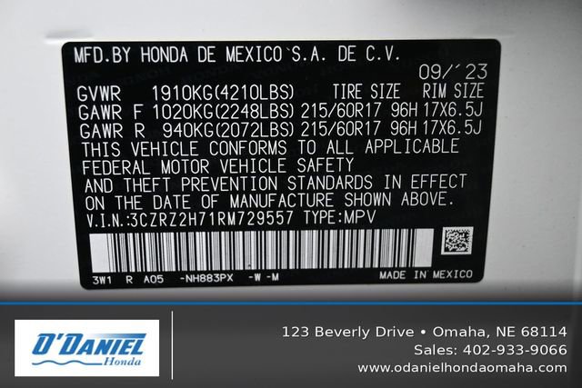 Used 2024 Honda HR-V EX-L image 45