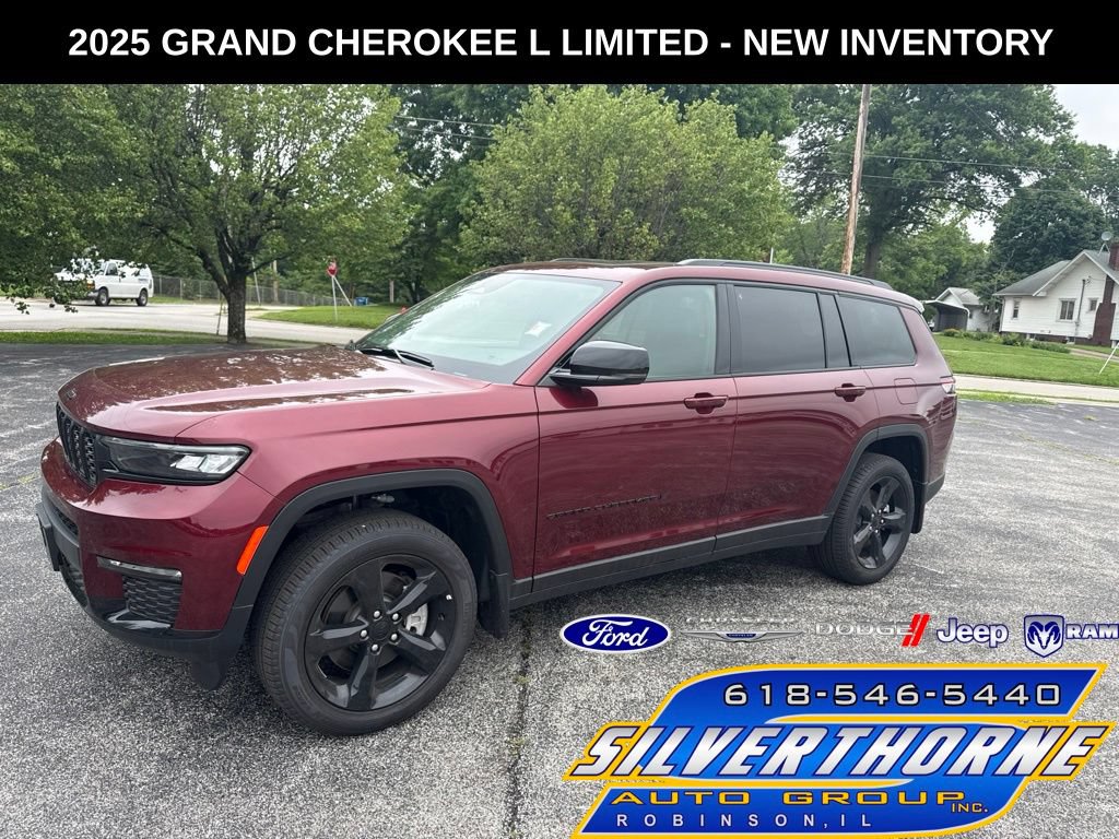 New 2025 Jeep Grand Cherokee L Limited w/ Black Appearance Package AWD/4WD image 1