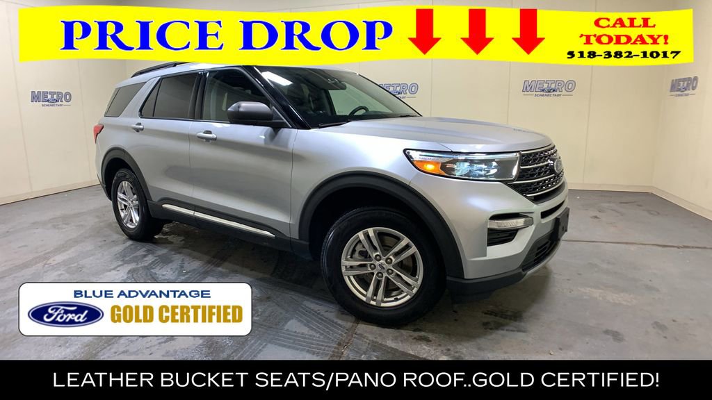 Certified 2022 Ford Explorer XLT w/ Equipment Group 202A