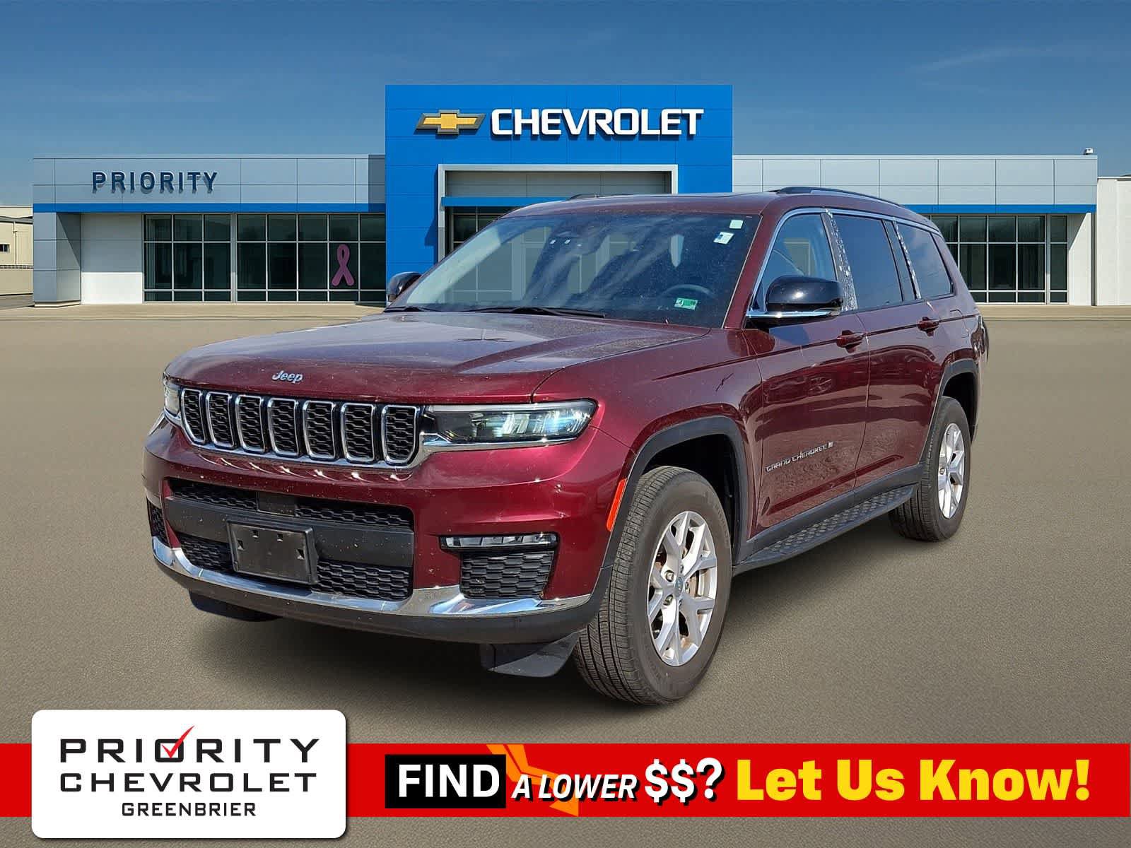 Used 2021 Jeep Grand Cherokee L Limited AWD/4WD image 1