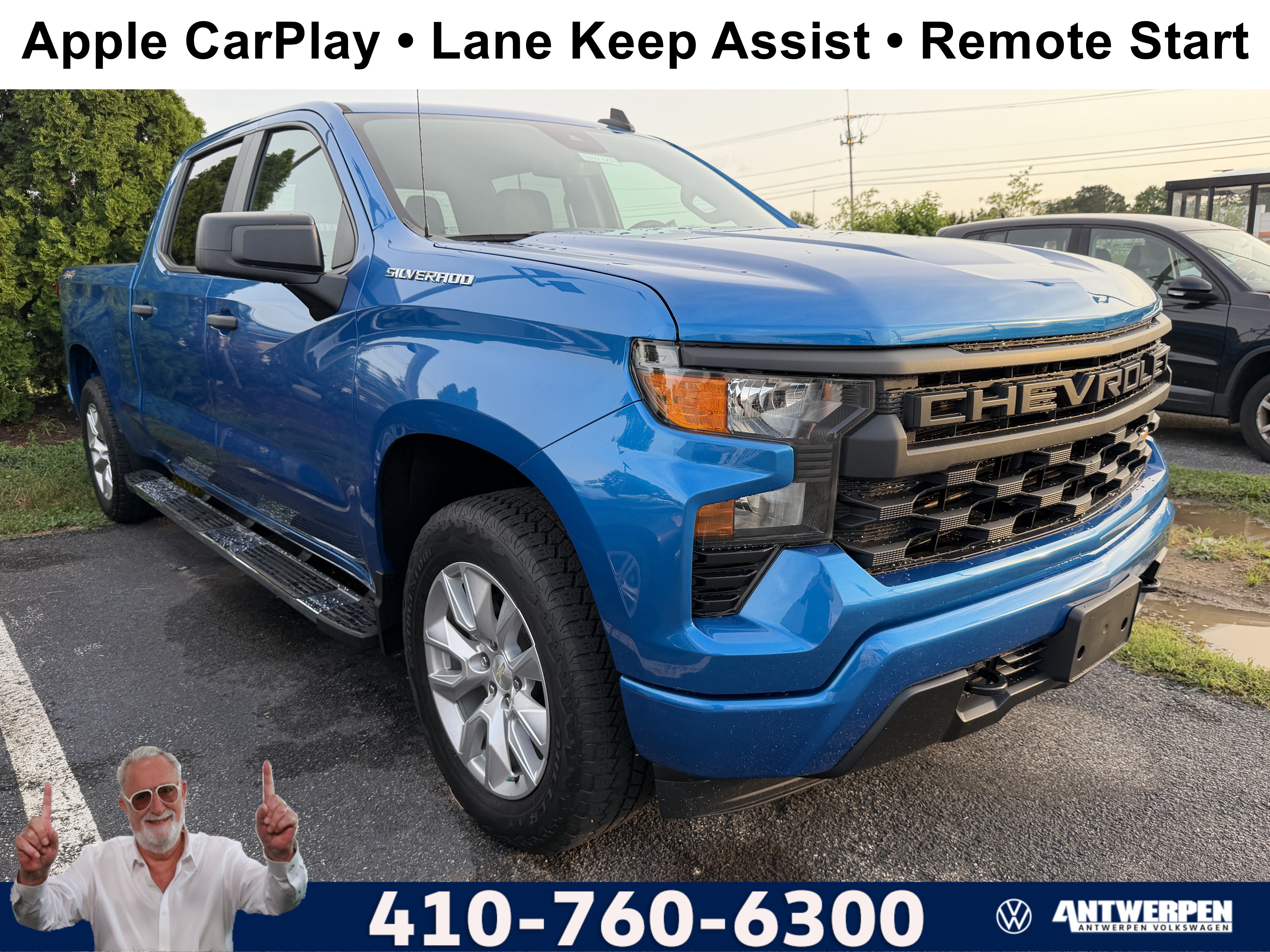 Used 2022 Chevrolet Silverado 1500 Custom AWD/4WD image 1