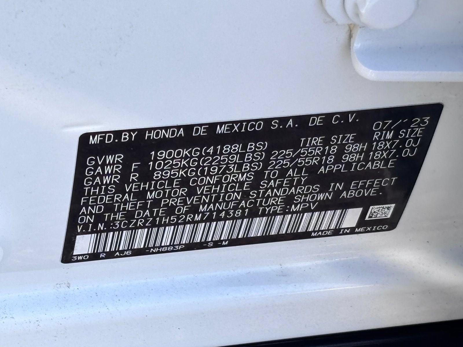 Used 2024 Honda HR-V Sport image 36