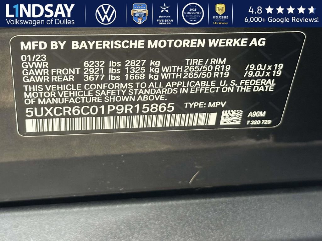 Used 2023 BMW X5 xDrive40i w/ Parking Assistance Package image 25
