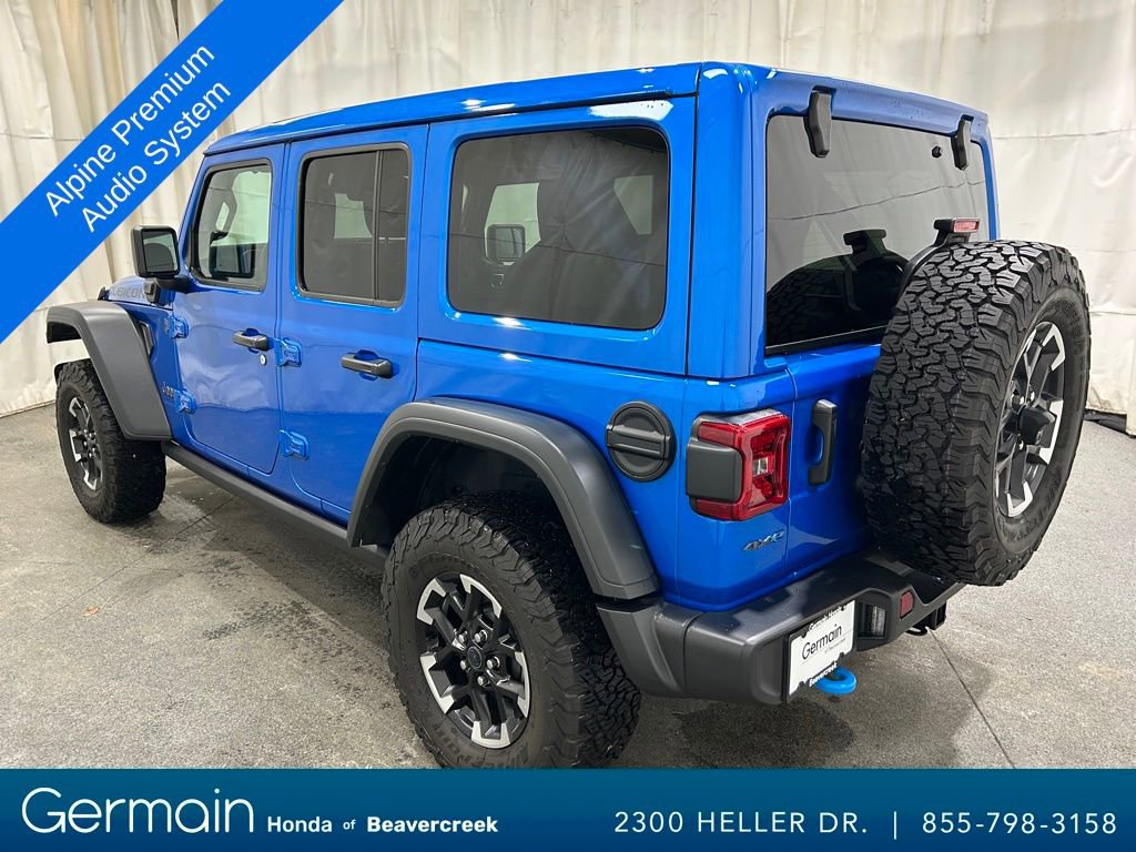 Used 2024 Jeep Wrangler Unlimited Rubicon 4xe w/ Technology Group image 7
