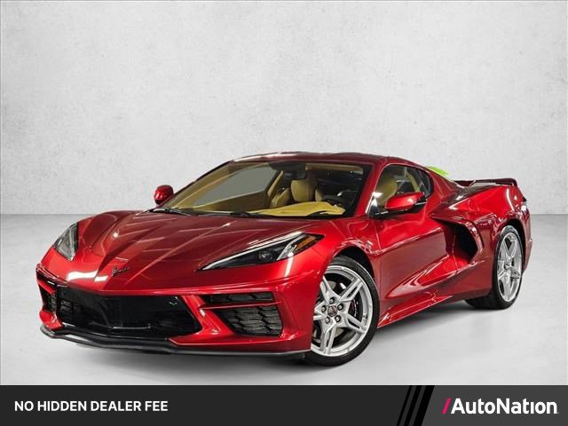 Used 2022 Chevrolet Corvette Stingray Premium Cpe w/ Z51 Performance Package RWD image 1