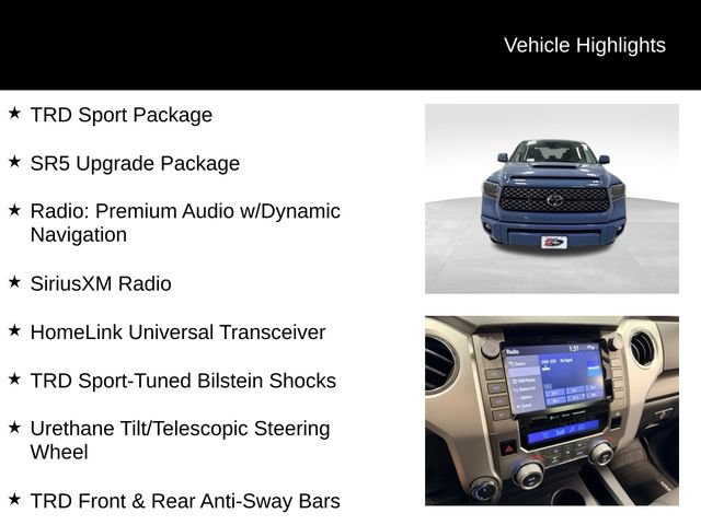 Used 2020 Toyota Tundra SR5 w/ TRD Sport Package AWD/4WD image 16