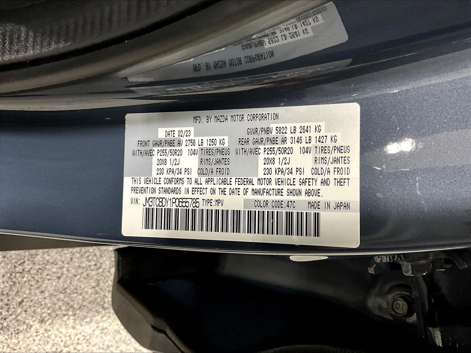 Used 2023 MAZDA CX-9 Carbon Edition AWD/4WD image 19
