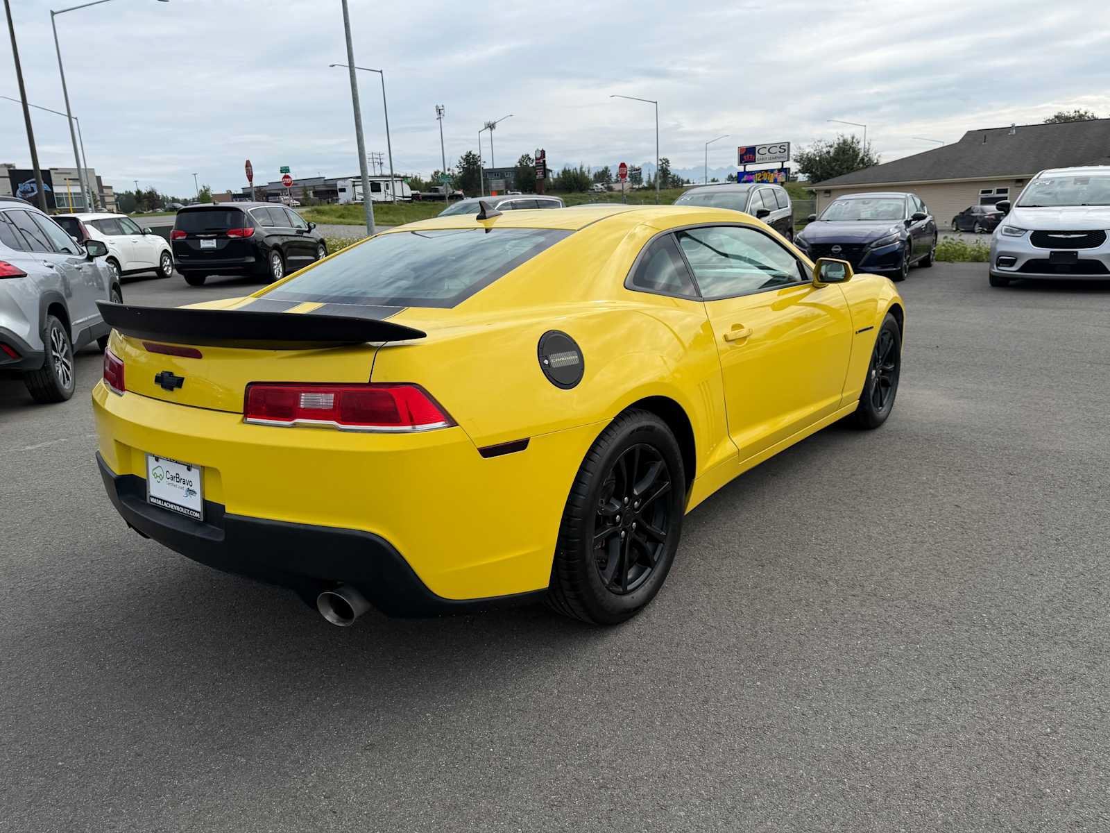Certified 2015 Chevrolet Camaro LS w/ Black Rally Stripe Package RWD image 12
