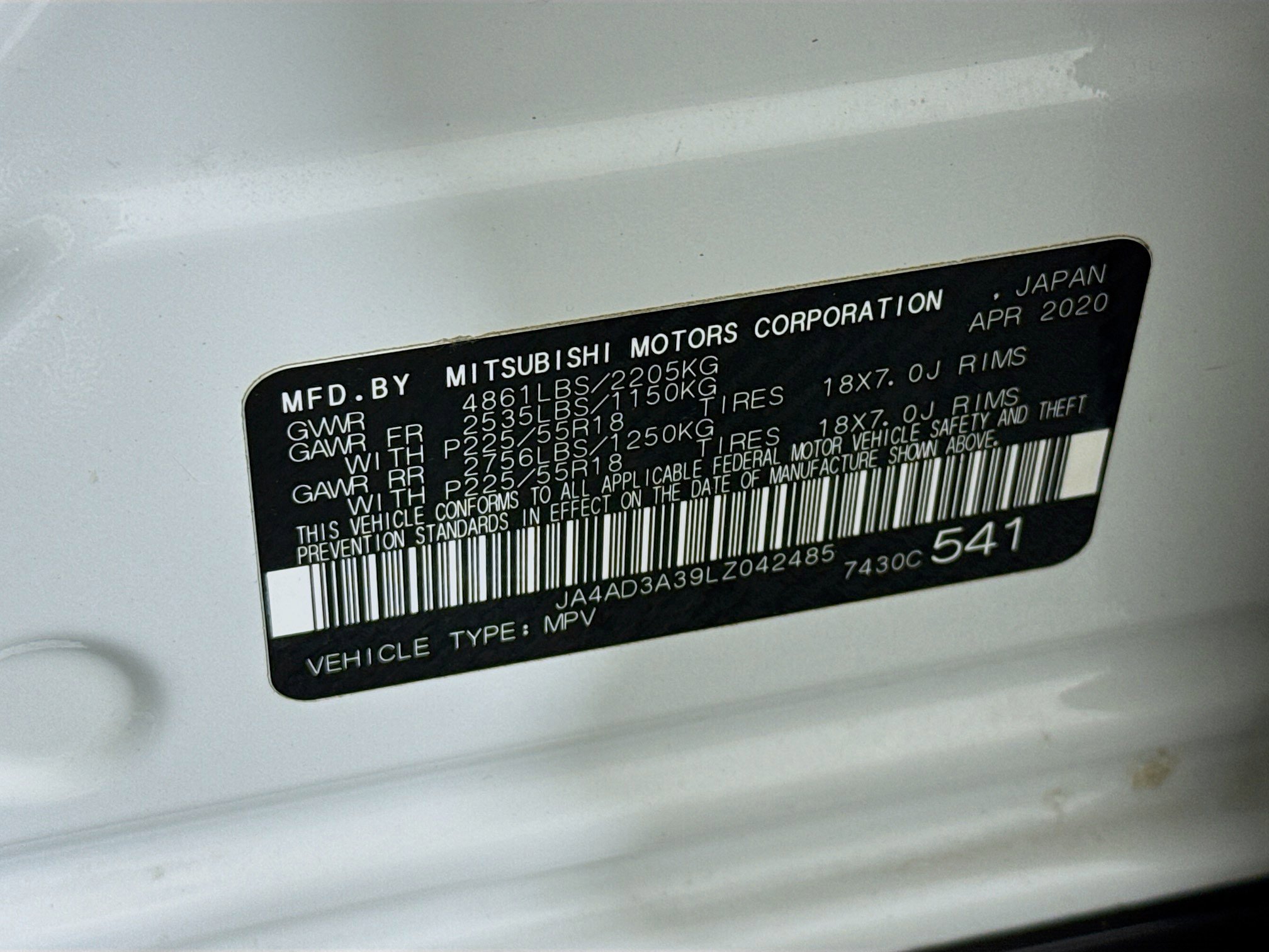 Used 2020 Mitsubishi Outlander LE image 39