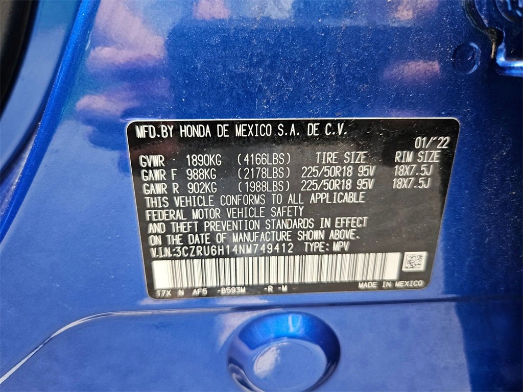 Used 2022 Honda HR-V Sport image 23