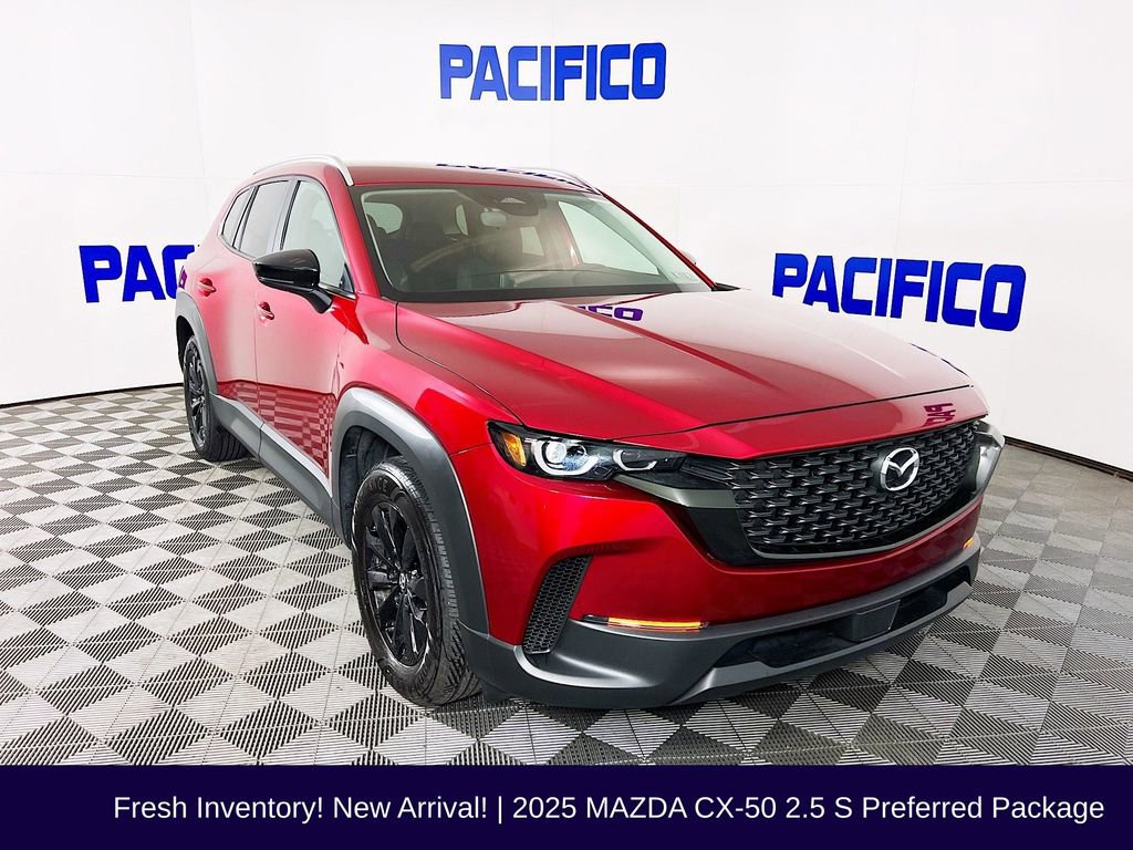 Used 2025 MAZDA CX-50 AWD 2.5 S w/ Cargo Package image 1