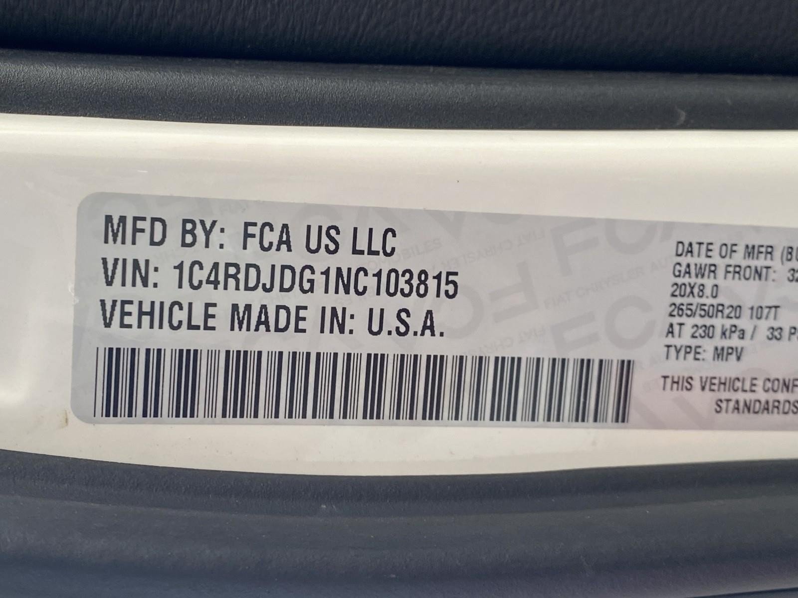 Used 2022 Dodge Durango GT AWD/4WD image 32