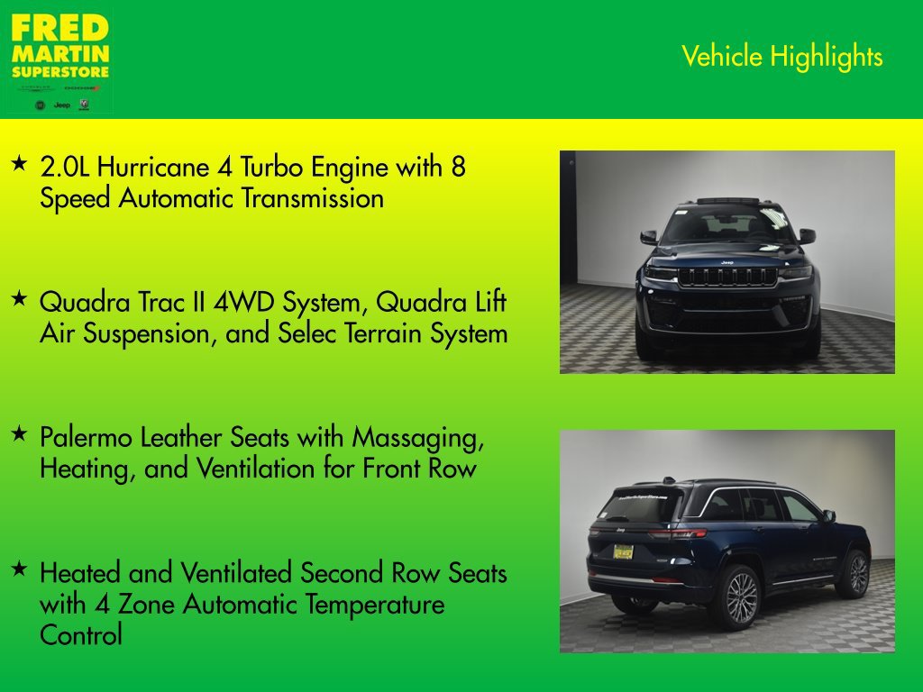 New 2027 Jeep Grand Cherokee Summit AWD/4WD image 7