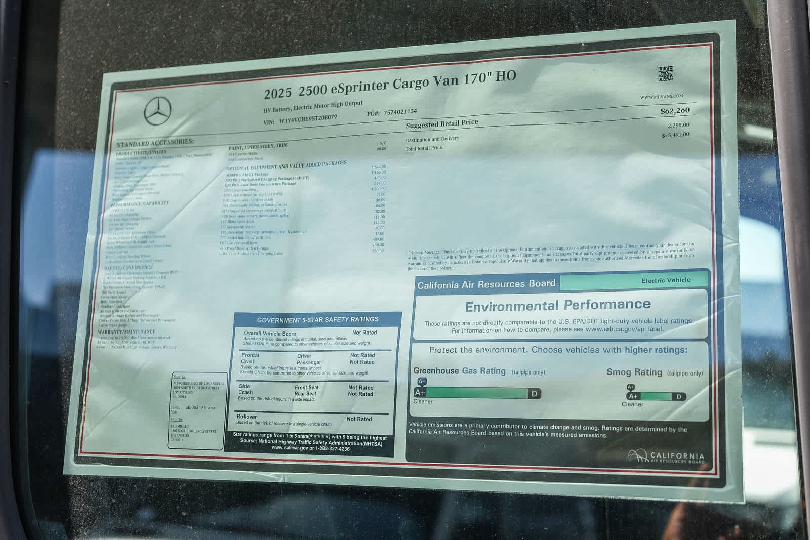 New 2025 Mercedes-Benz eSprinter 170 Cargo image 35