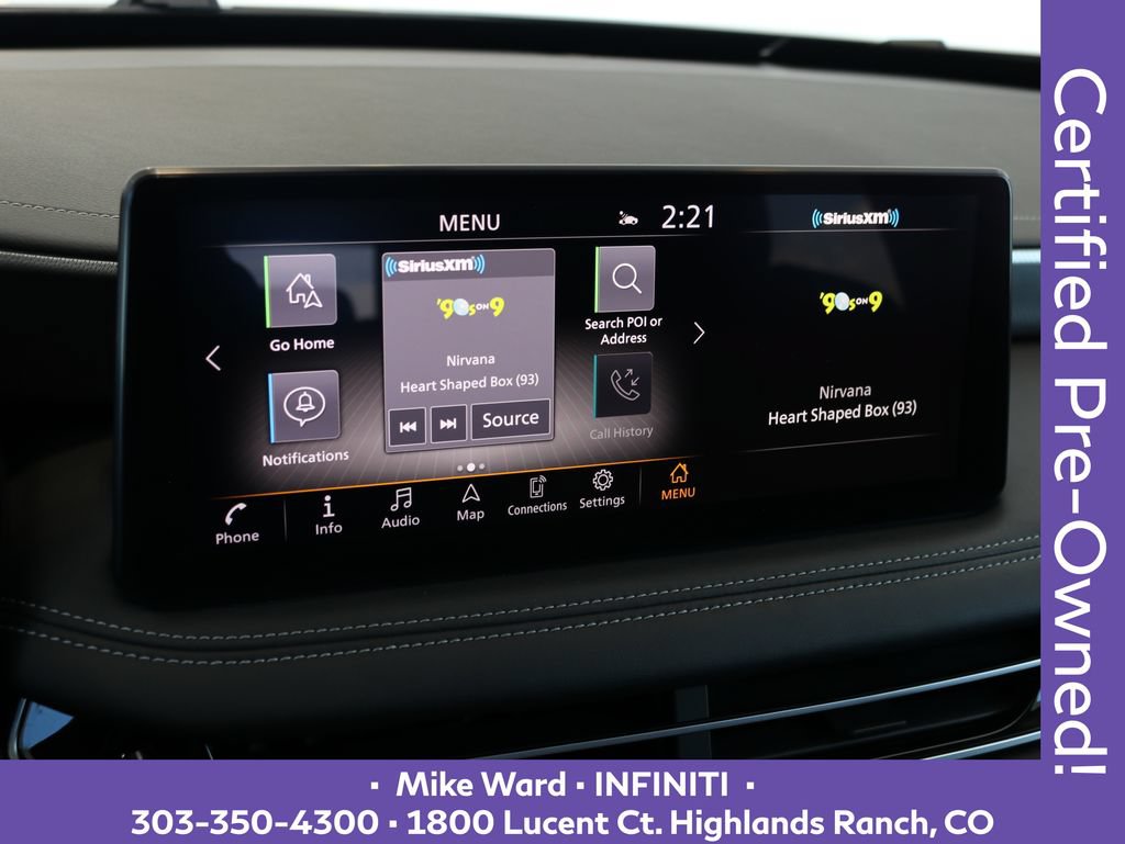 Certified 2023 INFINITI QX60 Luxe AWD/4WD image 10