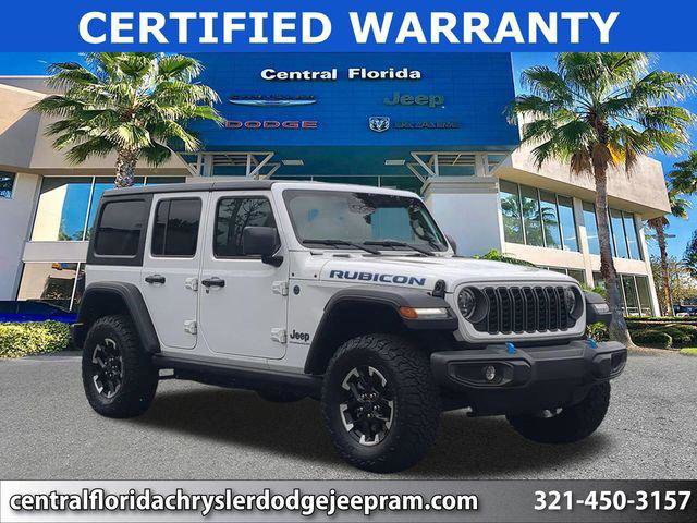 Certified 2025 Jeep Wrangler Unlimited Rubicon 4xe w/ Convenience Group image 1