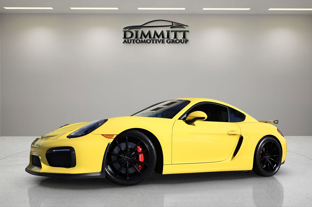 Used 2016 Porsche Cayman GT4 RWD image 1