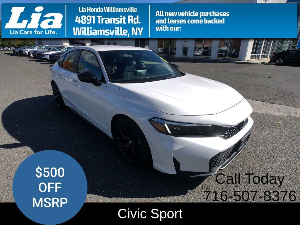 New 2025 Honda Civic Sport