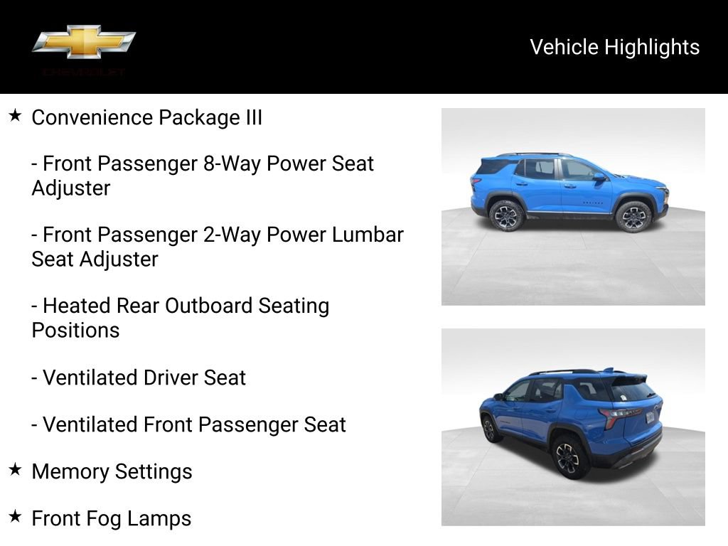 Used 2025 Chevrolet Equinox ACTIV w/ Safety and Technology Package AWD/4WD image 19