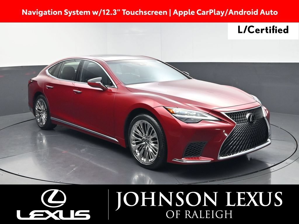 Certified 2021 Lexus LS 500 w/ Accessory Package (Z2) RWD image 3
