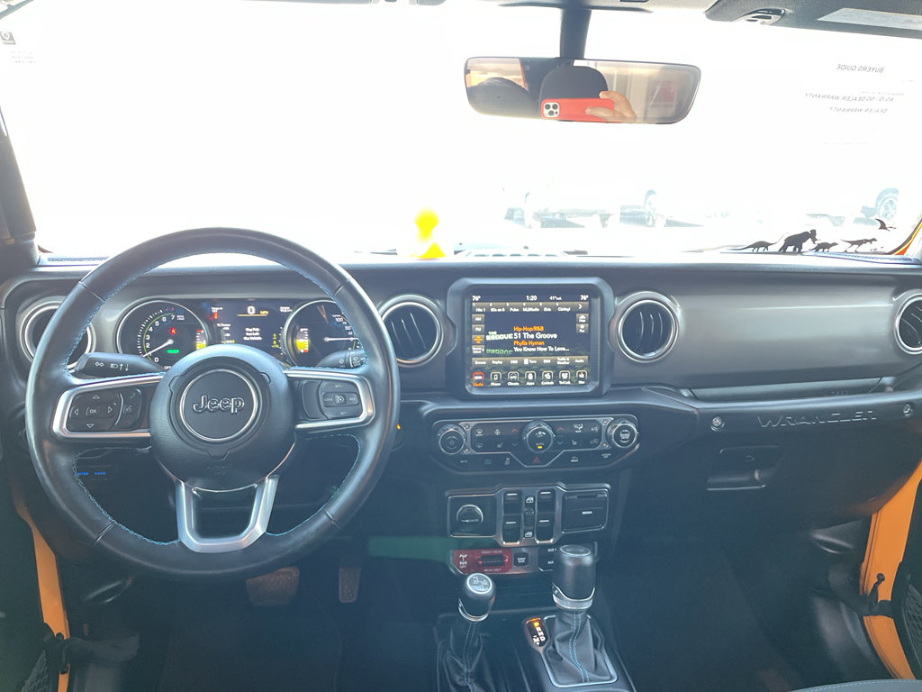 Used 2021 Jeep Wrangler Unlimited Rubicon 4xe w/ Steel Bumper Group image 11