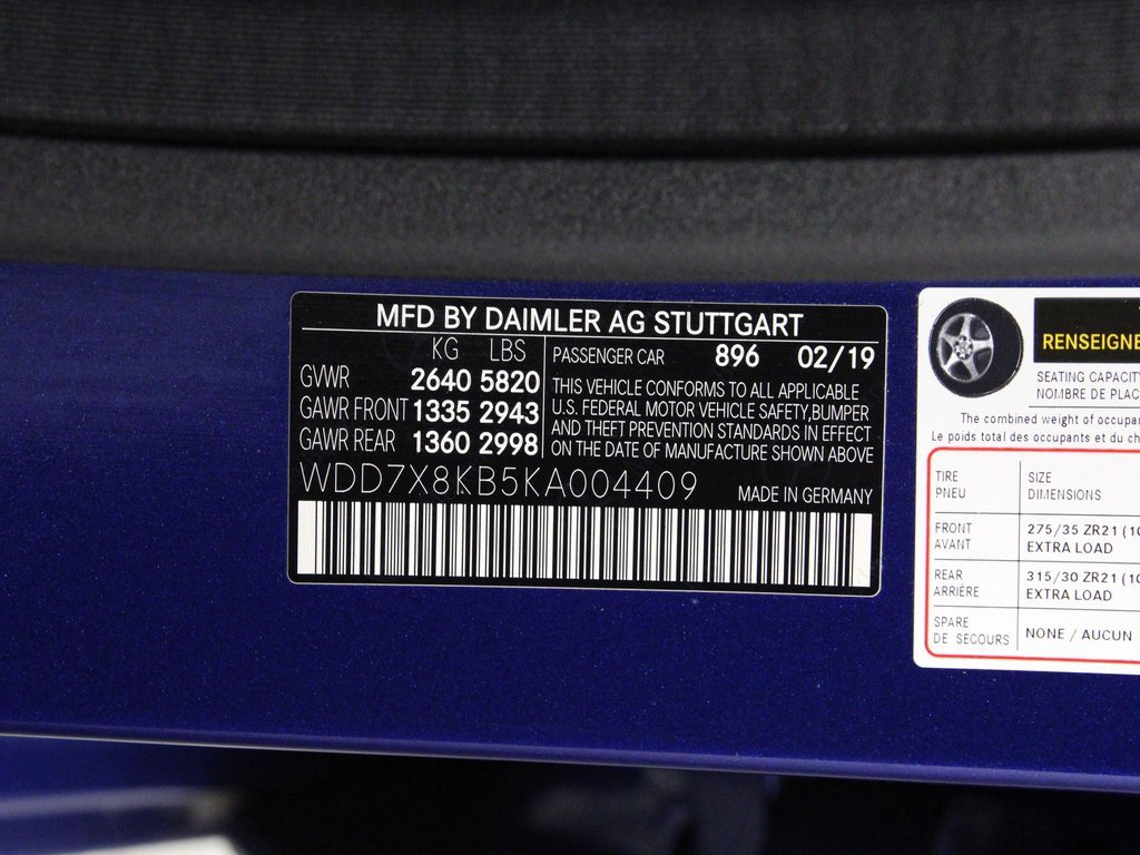 Used 2019 Mercedes-Benz AMG GT 63 S image 26