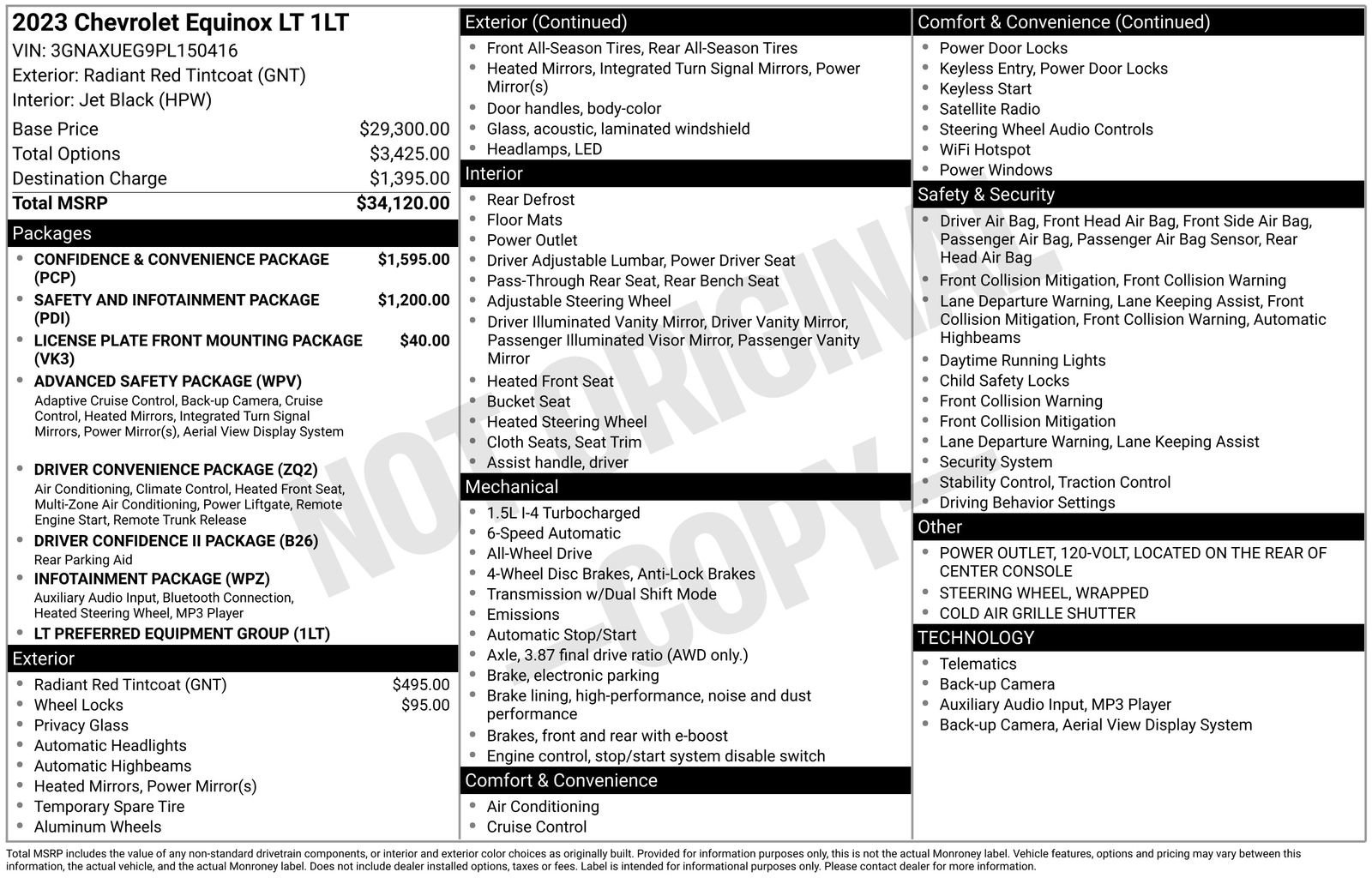 Used 2023 Chevrolet Equinox LT image 25
