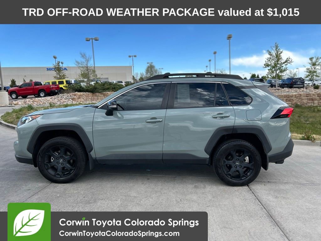 Used 2021 Toyota RAV4 TRD Off-Road w/ TRD Off-Road Weather Package AWD/4WD image 4