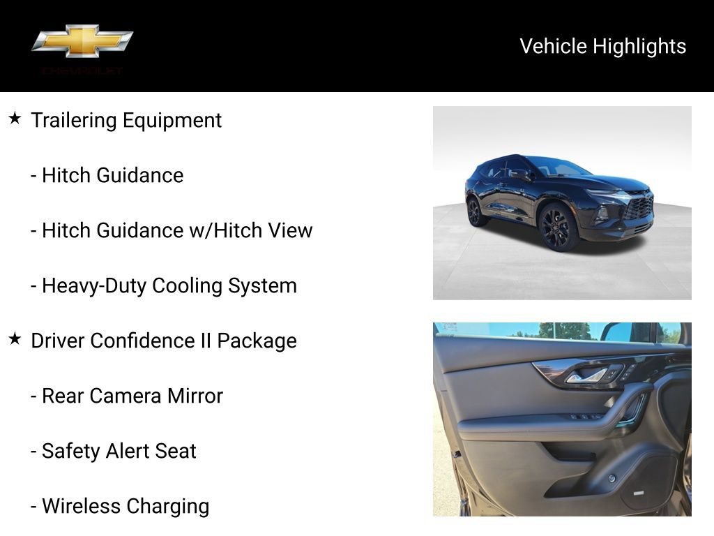 Used 2021 Chevrolet Blazer RS w/ Enhanced Convenience Package AWD/4WD image 19