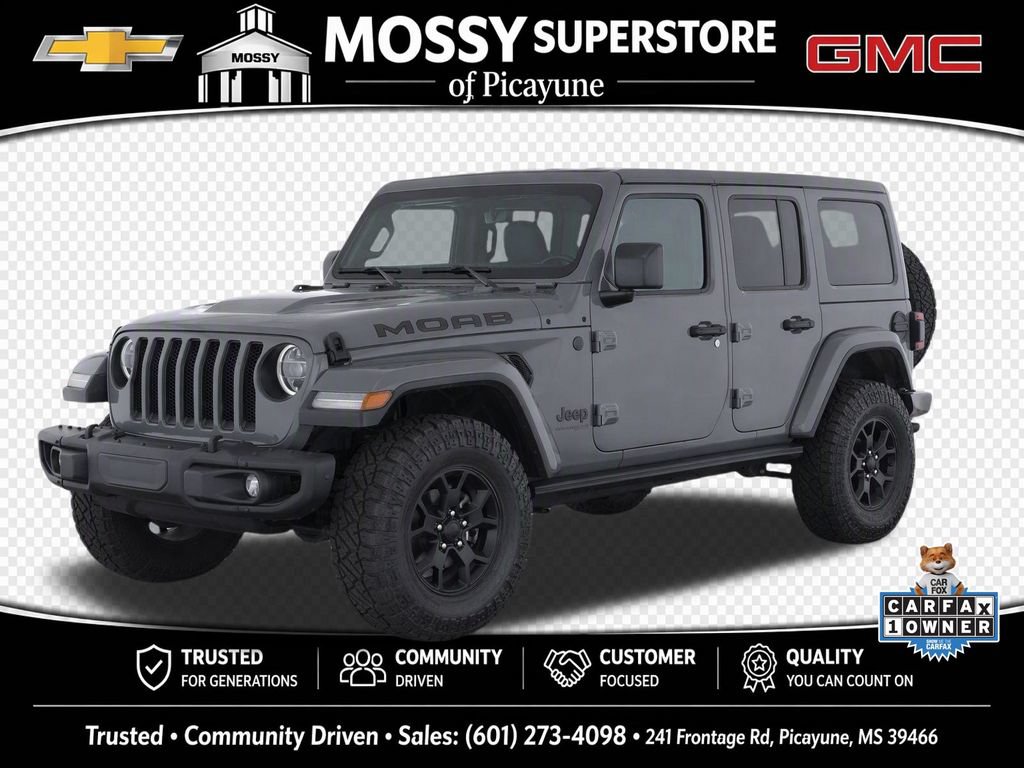 Used 2019 Jeep Wrangler Unlimited Sahara w/ Quick Order Package 24M Moab AWD/4WD 360° Tour