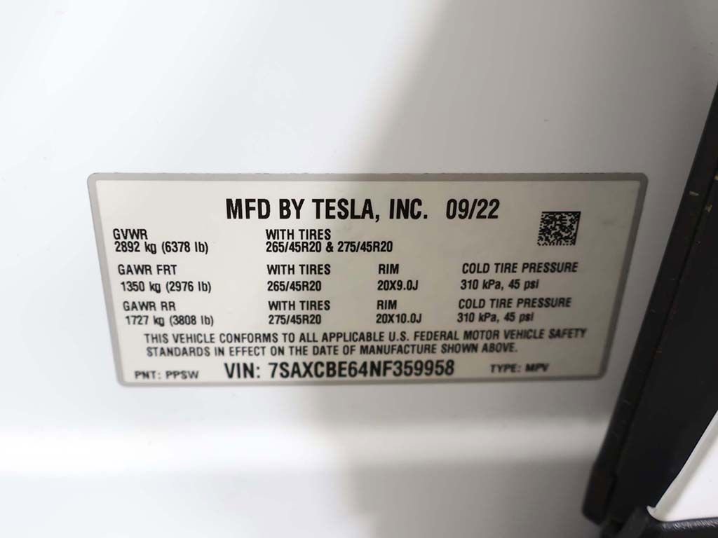Used 2022 Tesla Model X Plaid image 61