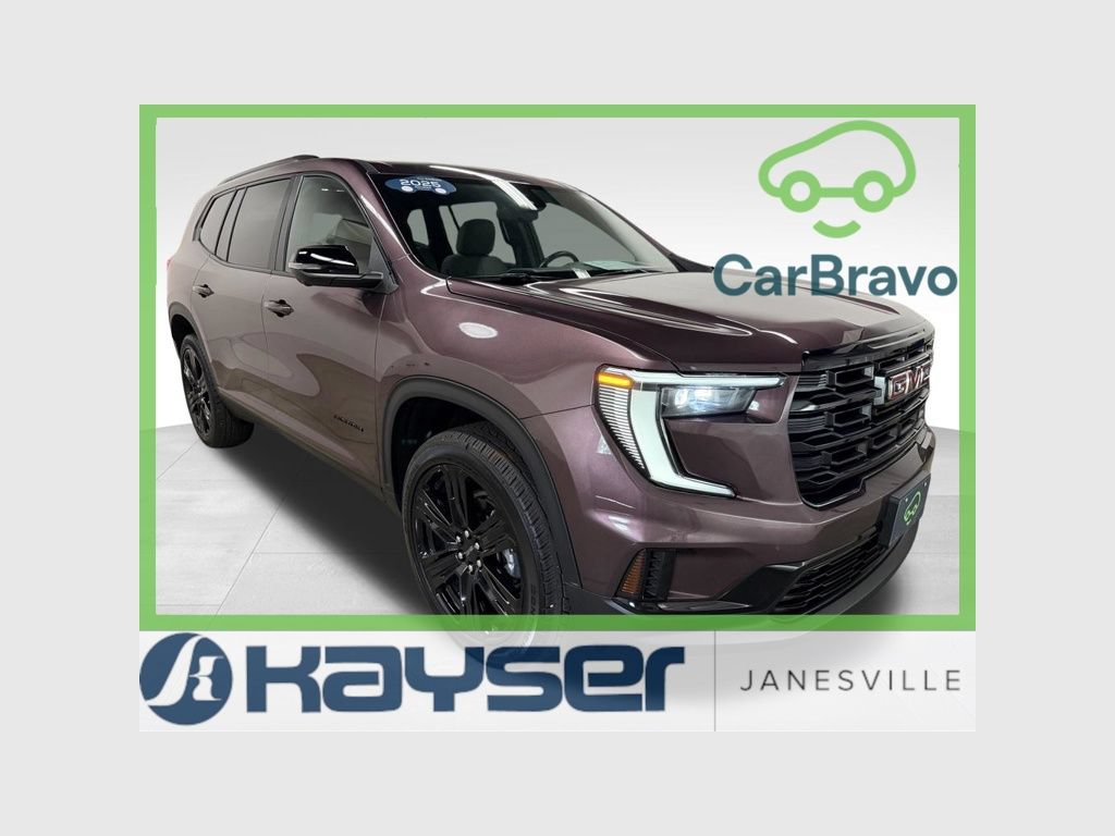 Certified 2025 GMC Acadia Elevation w/ Black Edition