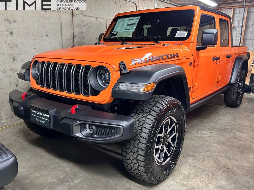 New 2025 Jeep Gladiator Rubicon w/ Safety Group