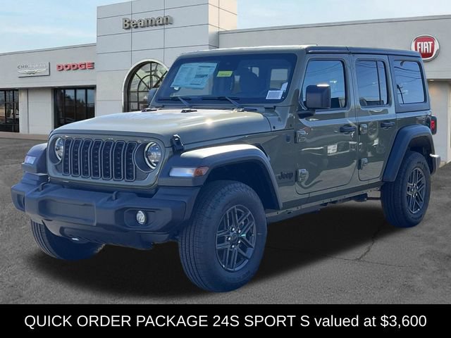 New 2025 Jeep Wrangler Unlimited Sport AWD/4WD image 4