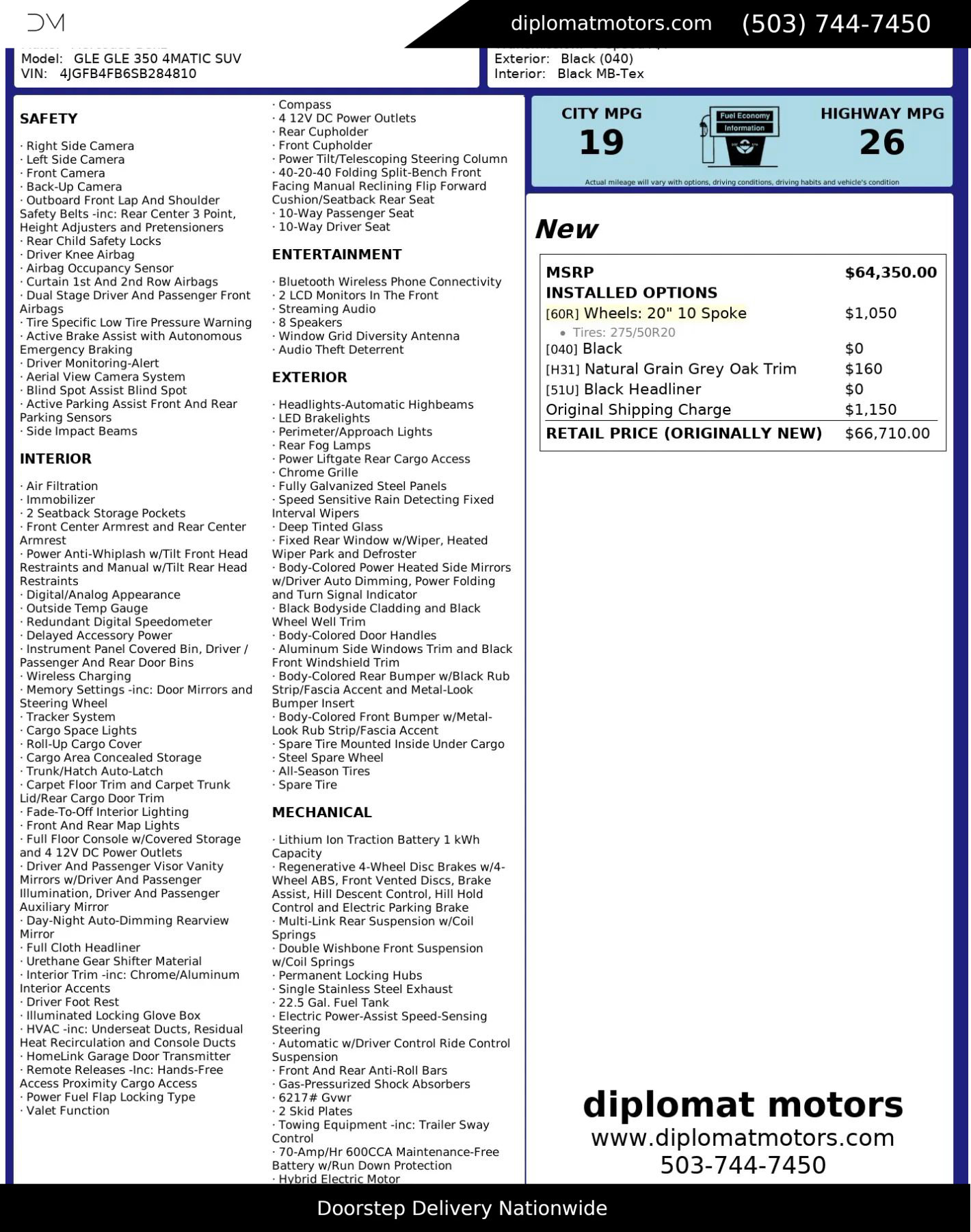 Used 2025 Mercedes-Benz GLE 350 4MATIC image 2