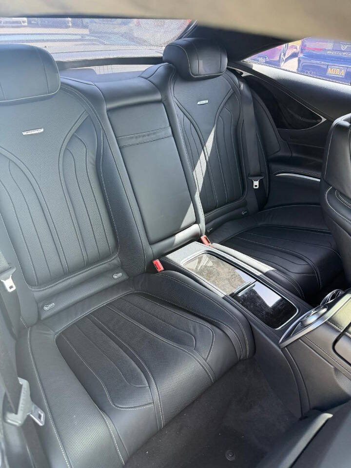 Used 2015 Mercedes-Benz S 63 AMG 4MATIC Coupe w/ Driver Assistance Package image 35