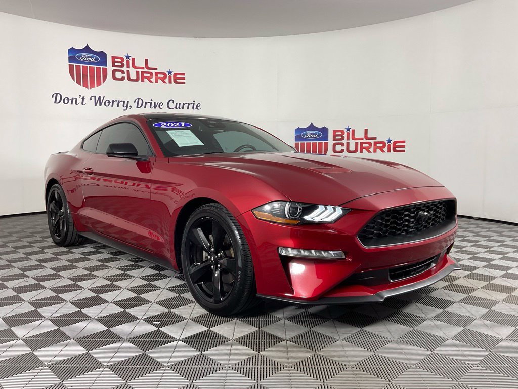 Certified 2021 Ford Mustang Coupe w/ Equipment Group 101A RWD image 1