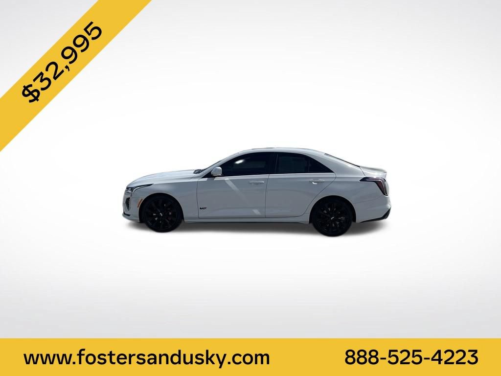 Used 2021 Cadillac CT4 V w/ Technology Package AWD/4WD video 2