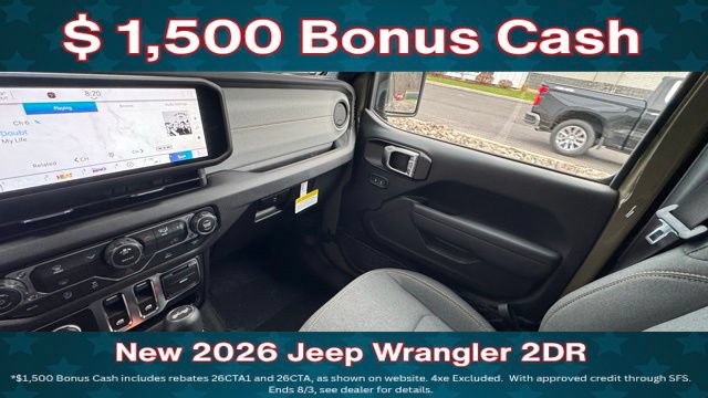 New 2026 Jeep Wrangler Sport AWD/4WD image 14