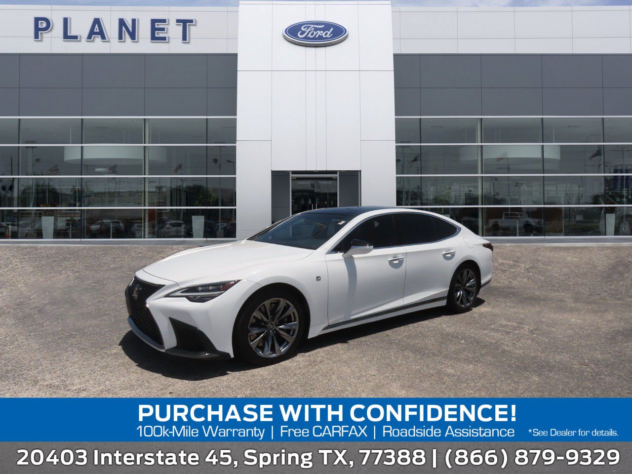 Used 2021 Lexus LS 500 F Sport w/ Accessory Package (Z2) RWD image 1