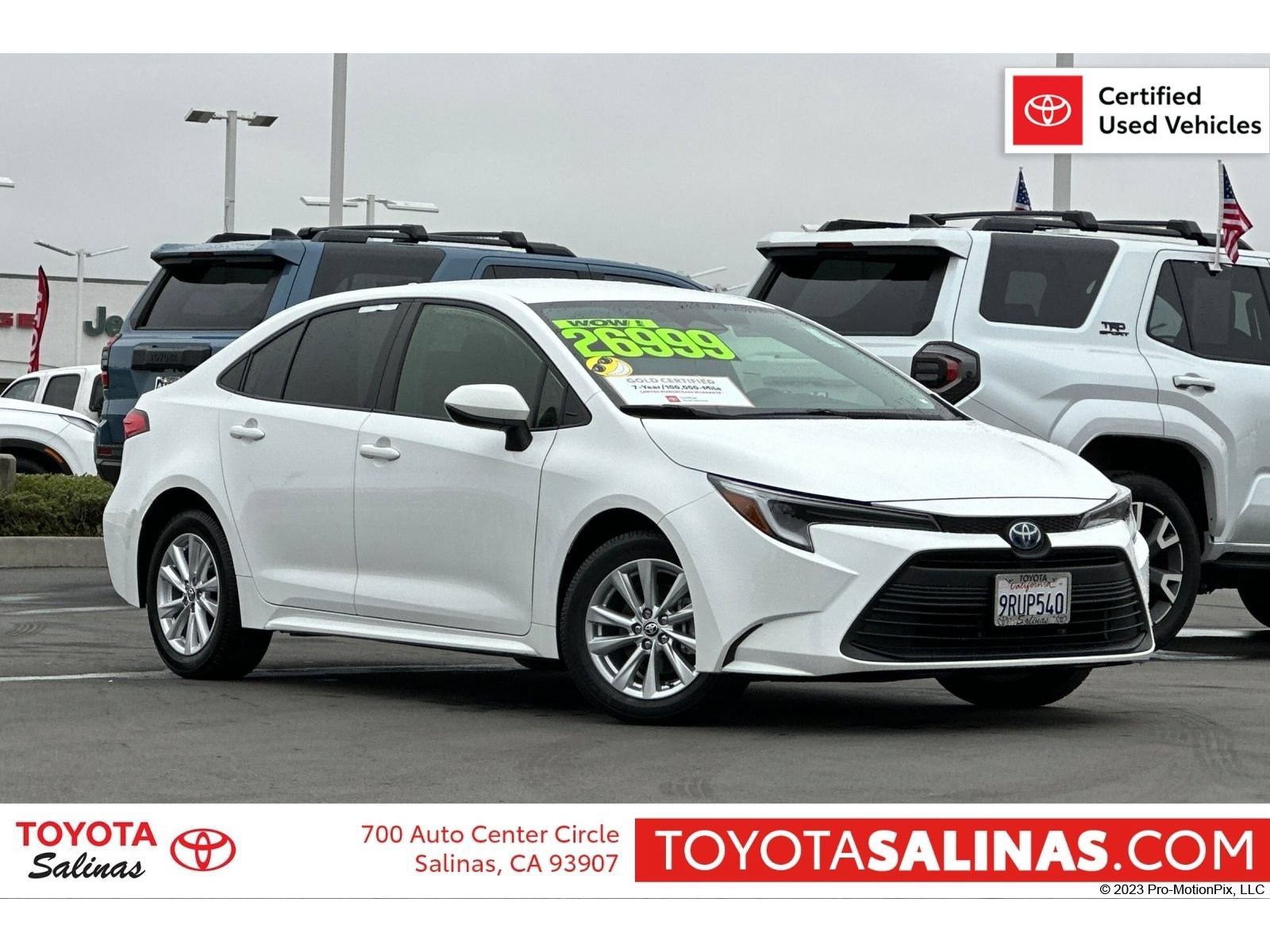 Used 2025 Toyota Corolla LE w/ LE Premium Package